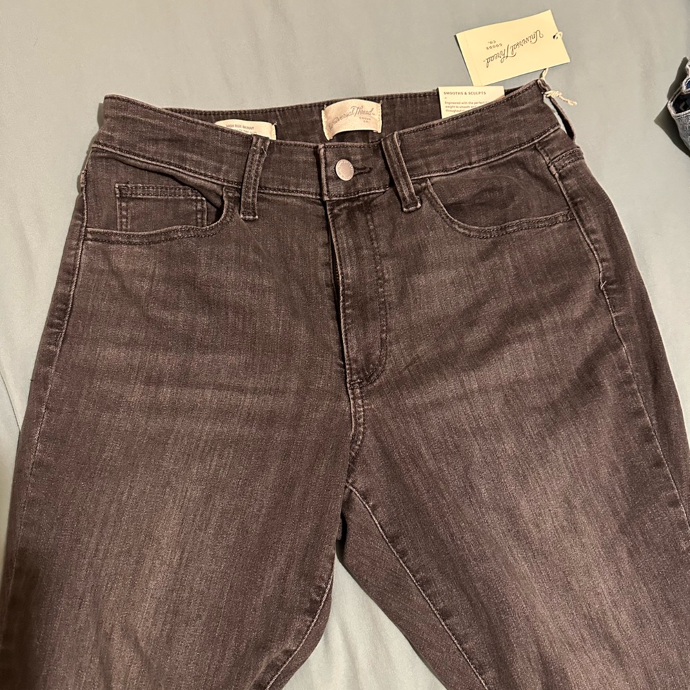NEW High-rise skinny jeans